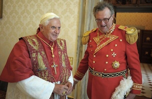 Matthew Festing Latvian president inducts Grand Master of the Knights of