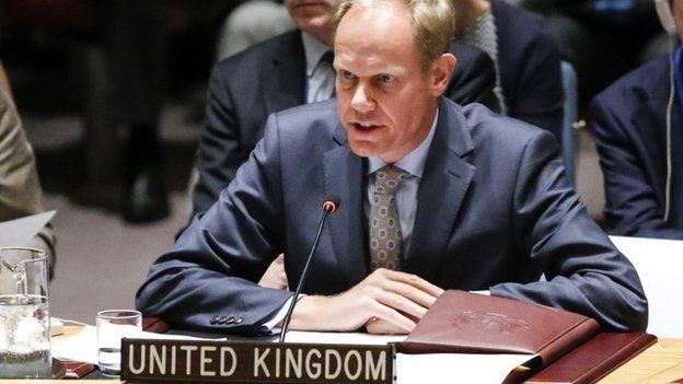 Matthew Rycroft Ambassador gives 39Iraq defence39 for UK39s Syria drone