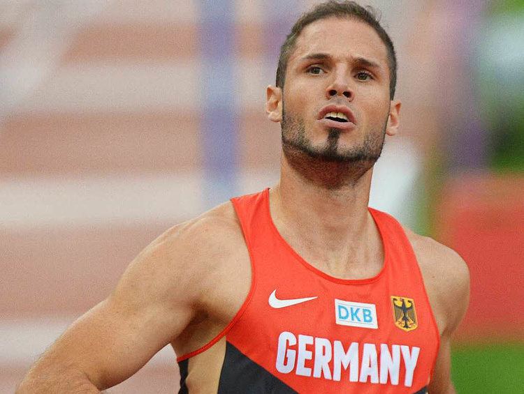 Matthias Bühler Leichtathletik Peking Matthias Bhler aus Haslach sprintet ins