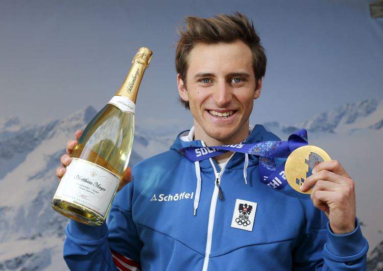 Matthias Mayer A gold medal in the discipline of skiing Matthias Mayer