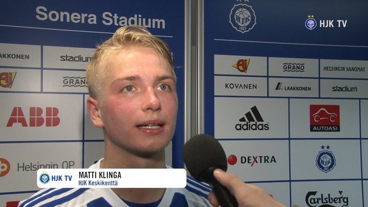 Matti Klinga HJK TV HJK FC Lahti 11 Jlkipyykiss Matti Klinga