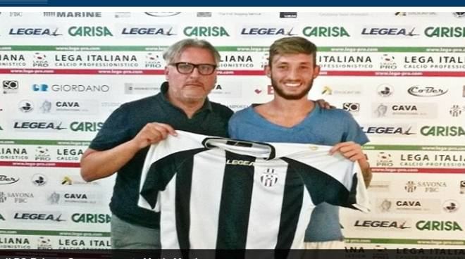 Mattia Monticone Calcio al Savona il difensore Mattia Monticone IVGit