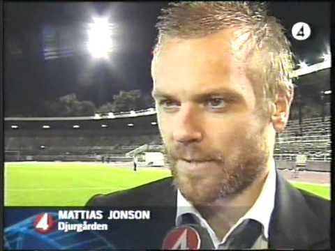 Mattias Jonson Djurgrdens IFMalm FF Allsvenskan 2005 Mattias Jonson