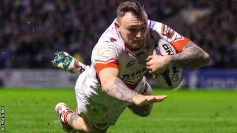 Matty Dawson Matty Dawson Leigh Centurions sign St Helens back BBC Sport
