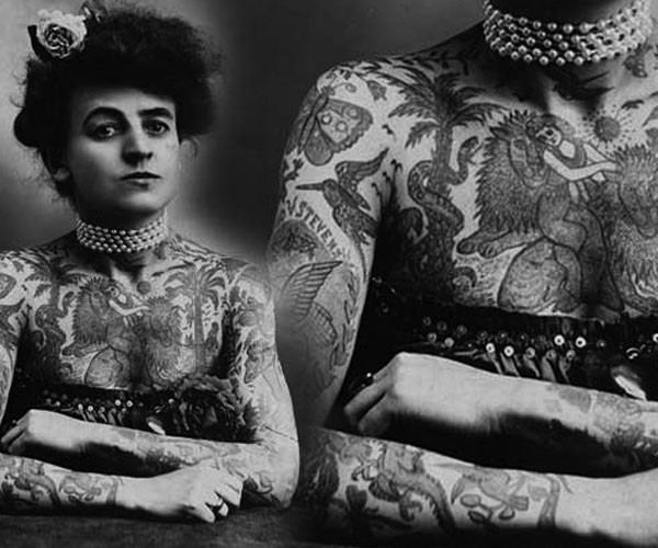 Maud Wagner Meet America amp Britain39s First Female Tattoo Artists Maud