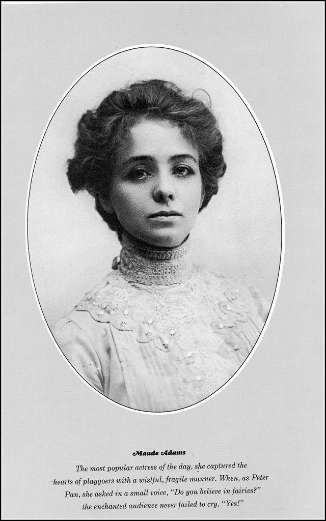 Maude Adams-Actress Star of Broadway Peter Pan-Most Successful-1901  5x7 Photo