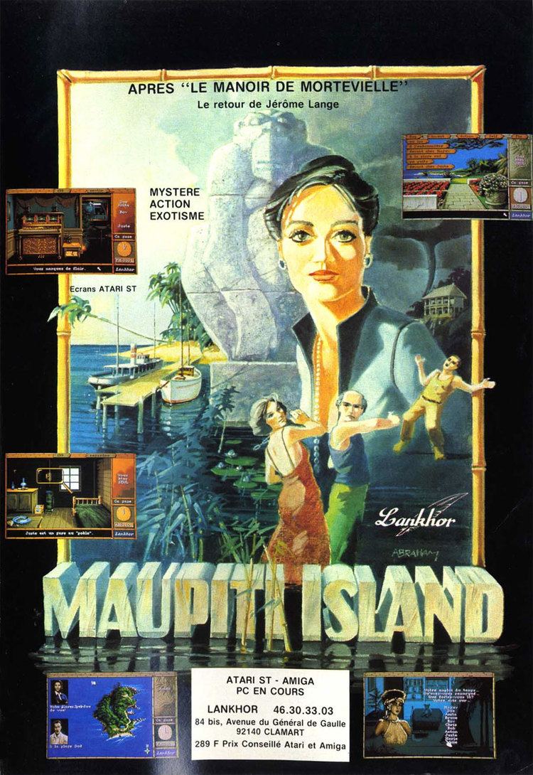 Maupiti Island (video game) Atari ST Maupiti Island scans dump download screenshots ads