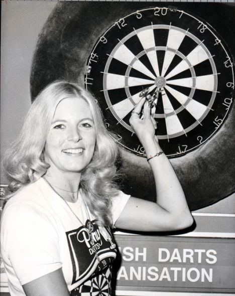 Maureen Flowers Former darts champion Eric Bristow not happy with Anastasias