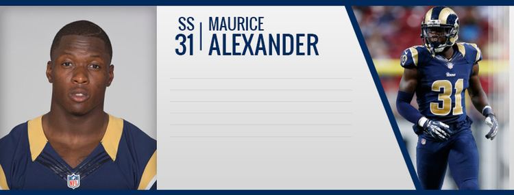 Maurice Alexander (American football) Los Angeles Rams Maurice Alexander