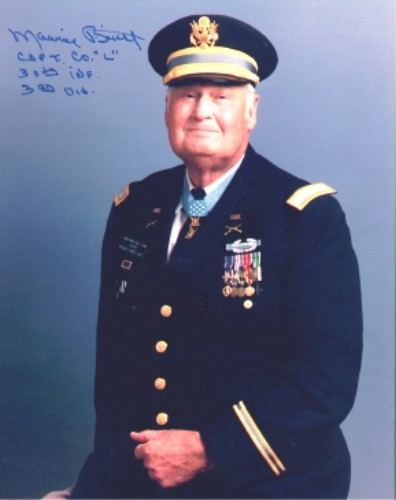 Maurice Britt Capt Maurice L Footsie Britt Medal of Honor 3rd Div