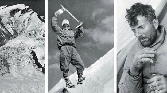 Maurice Herzog Maurice Herzog on Annapurna in 1950 PlanetMountaincom