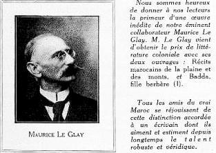 Maurice Le Glay Une photo du capitaine Maurice Le Glay
