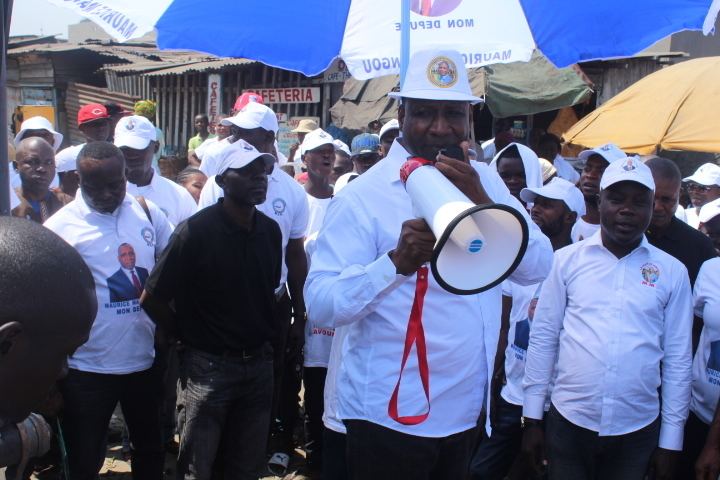 Maurice Mavoungou lections lgislatives Maurice Mavoungou lance sa campagne avec