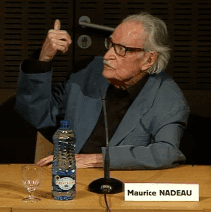 Maurice Nadeau Oeuvres Ouvertes Maurice Nadeau