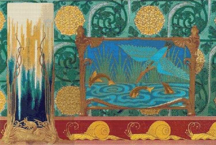 Maurice Pillard Verneuil LAnimal dans la Decoration Cross Stitch Pattern Art