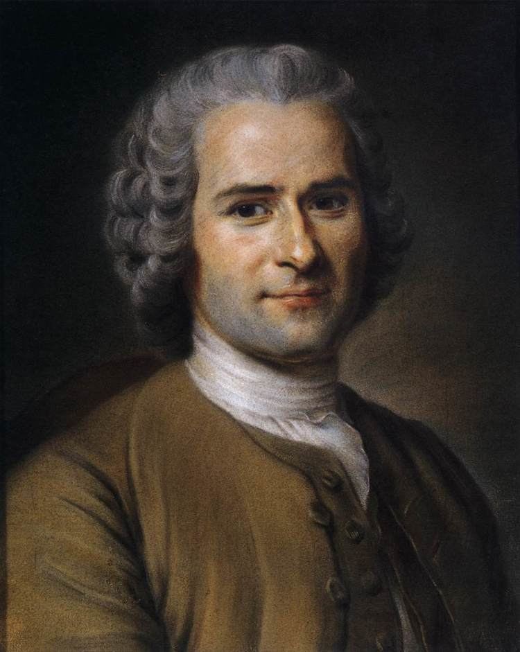 Maurice Quentin de La Tour Portrait of JeanJacques Rousseau by LA TOUR Maurice