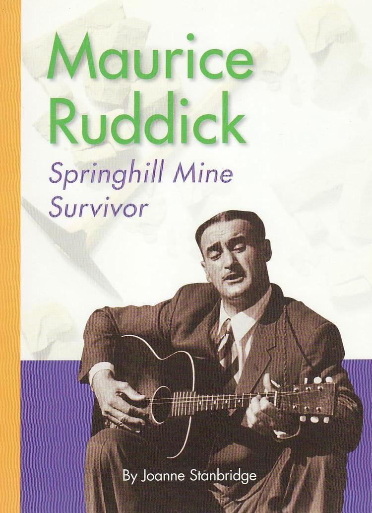 Maurice Ruddick Maurice A The Singing Miner Ruddick 1912 1988 Find A Grave