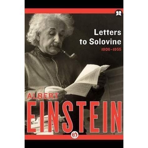 Maurice Solovine Letters to Solovine 19061955 by Albert Einstein