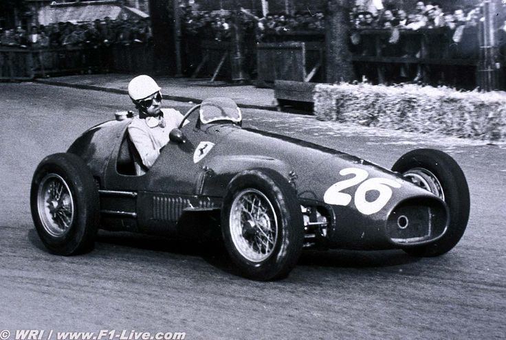 Maurice Trintignant 1954 Maurice Trintignant Ferrari 625 Ecurie Rosier