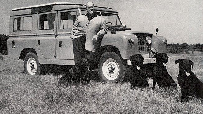 Maurice Wilks The godfather of Land Rover Maurice Wilks and his four best mates