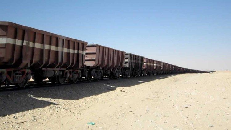 Mauritania Railway SNIM Mauritania Railway Nouadhibou station YouTube