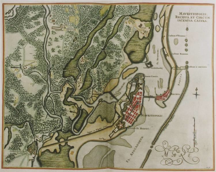 Mauritsstad Mauritsstad and Recife 1644