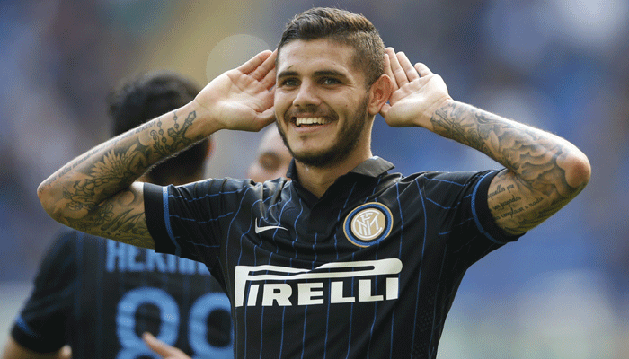 Mauro Icardi Inter Milan striker Mauro Icardi robbed after posting