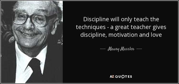 Maury Massler QUOTES BY MAURY MASSLER AZ Quotes