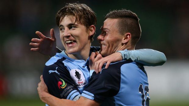 Max Burgess Sydney FC Adelaide United advance in FFA Cup