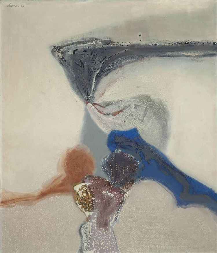 Max Chapman (artist) Max Chapman 19111999 Emersion to Blue Paintings oil Christies