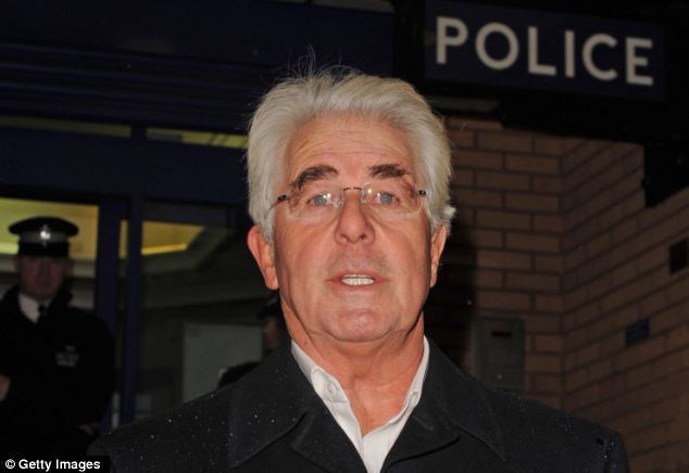 Max Clifford Max Clifford arrested and quizzed by police insists sex