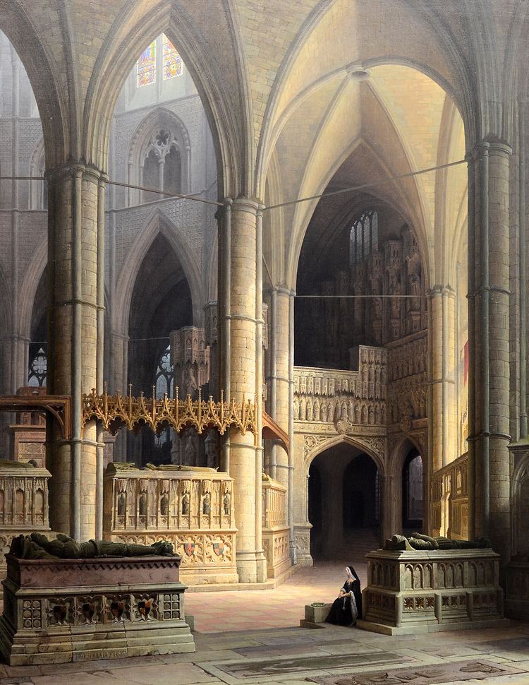 Max Emanuel Ainmiller The Choir of Westminster Abbey Max Emanuel Ainmiller 1849