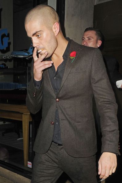 Max George (singer) The Wanted Photos The Wanted singer Max George seen
