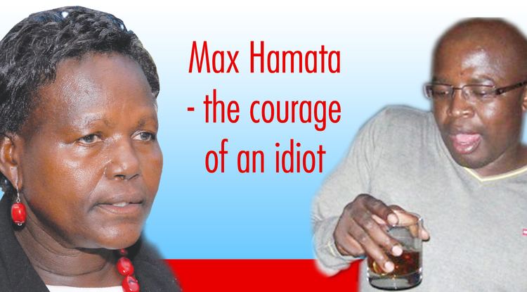 Max Hamata Max Hamata the courage of an idiot