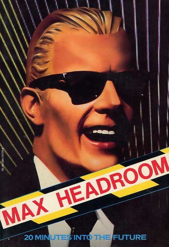 Max Headroom: 20 Minutes into the Future wwwcinemagebookscomshopimageproduct003060jpg