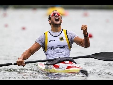 Max Hoff (canoeist) Max Hoff GER K1M 1000m Gold Duisburg 2013 YouTube