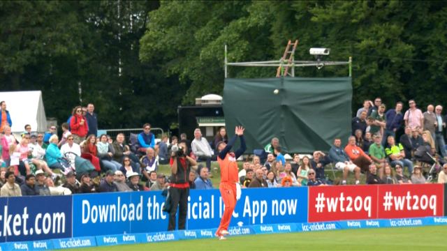 Max O'Dowd Perfectly Judged catch from Max O39Dowd Videos ICC World Twenty20