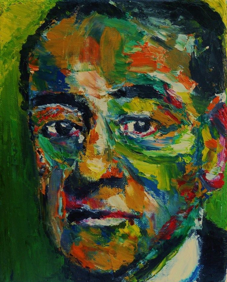 Max Pechstein The Face of Max Pechstein Alan Derwin Art