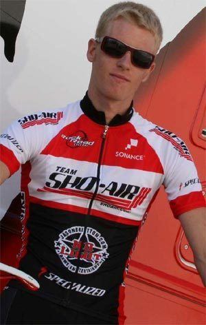 Max Plaxton ShoAirSpecialized signs Canadian Max The Mountie