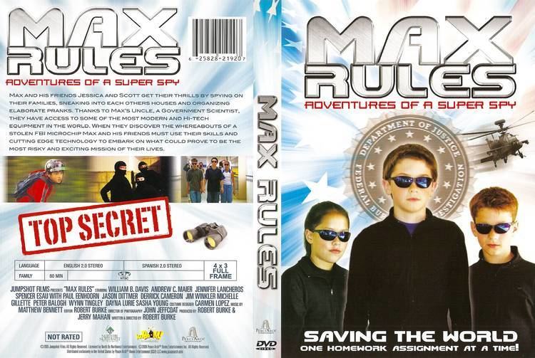 Max Rules COVERSBOXSK Max Rules Adventures Of A Super Spy 2005 NOT