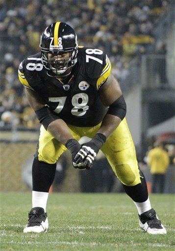 Max Starks Pittsburgh Steelers resign veteran offensive tackle Max
