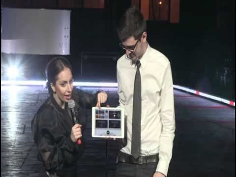 Max Weisel Lady Gaga Demonstrates Her New ARTPOP App With Developer Max Weisel