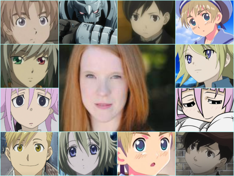 Anime characters voiced by Maxey Whitehead