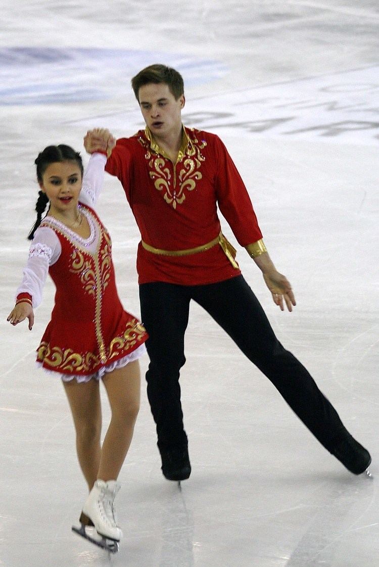 Maxim Miroshkin File2014 ISU Junior Grand Prix Final Lina Fedorova Maxim Miroshkin