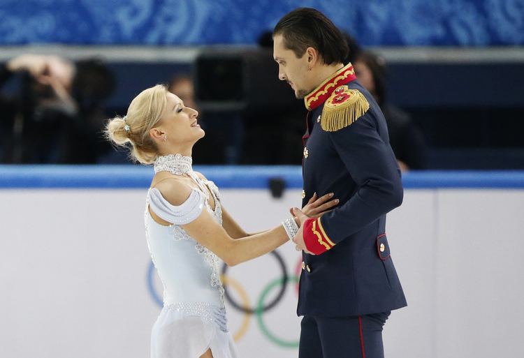 Maxim Trankov Holders of gold medals skaters Tatiana Volosozhar and