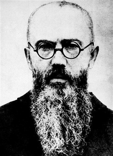 Maximilian Kolbe Italy Pope Remembers Auschwitz Martyr Kolbe