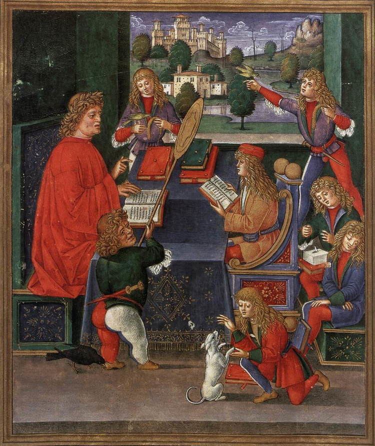 Maximilian Sforza FileMaximilian Sforza Attending to His Lessons Donatus Grammatica
