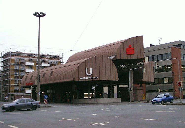 Maximilianstraße (Nuremberg U-Bahn) wwwnahverkehrfrankendeubahnimgbahnhofemaxim
