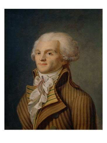 Maximilien Robespierre Portrait of Maximilien Robespierre Giclee Print at