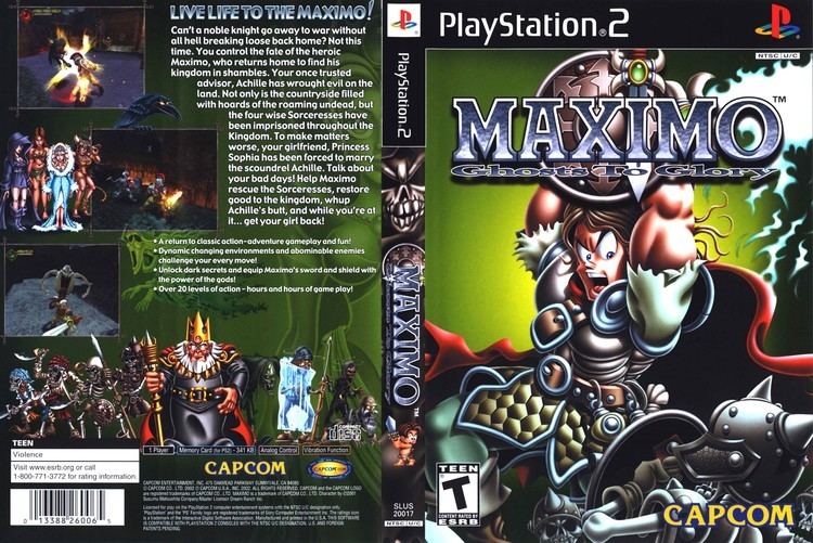 Maximo: Ghosts to Glory Maximo Ghosts to Glory USA300dpi Cover Download Sony